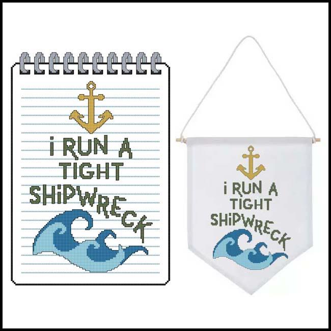 Sassy Threads - I Run - Cross Stitch Pattern