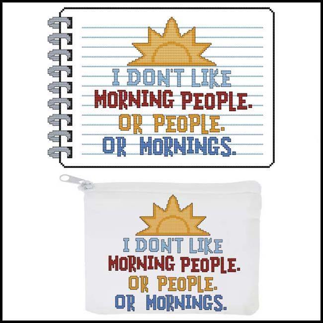 Sassy Threads II - I Don't Like - Cross Stitch Pattern