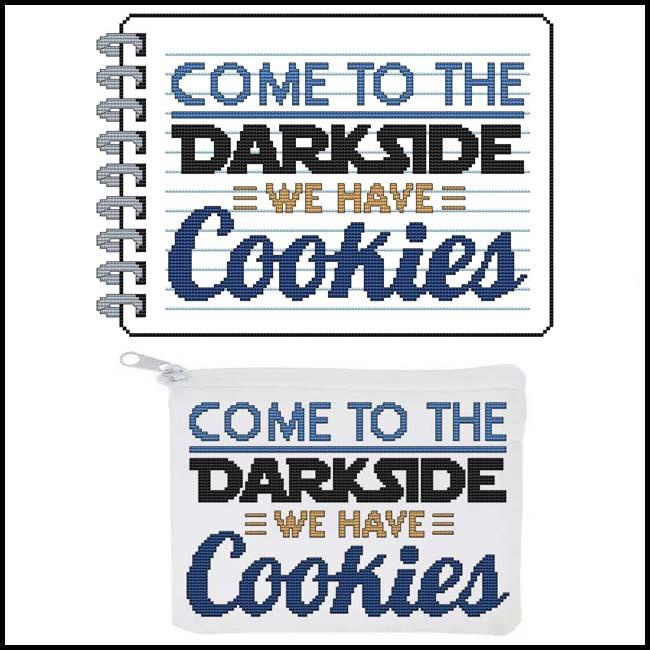 Sassy Threads II - Come To The Dark Side - Cross Stitch