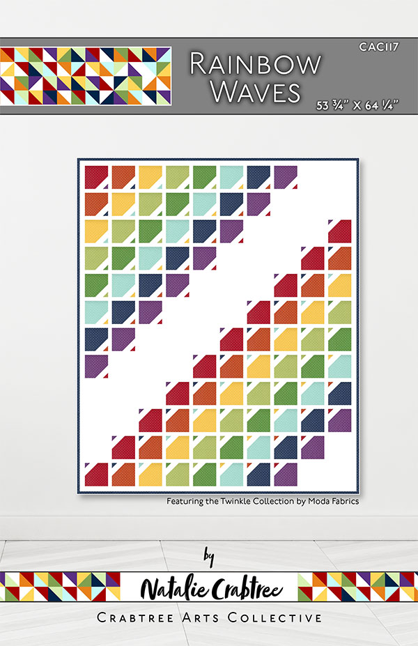 Rainbow Waves - Quilt Pattern