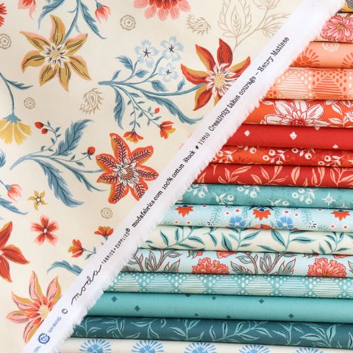 Cadence Vines Rust - Blenders - Quilt Fabric