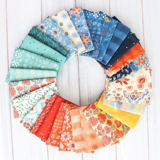Cadence Vines Rust - Blenders - Quilt Fabric