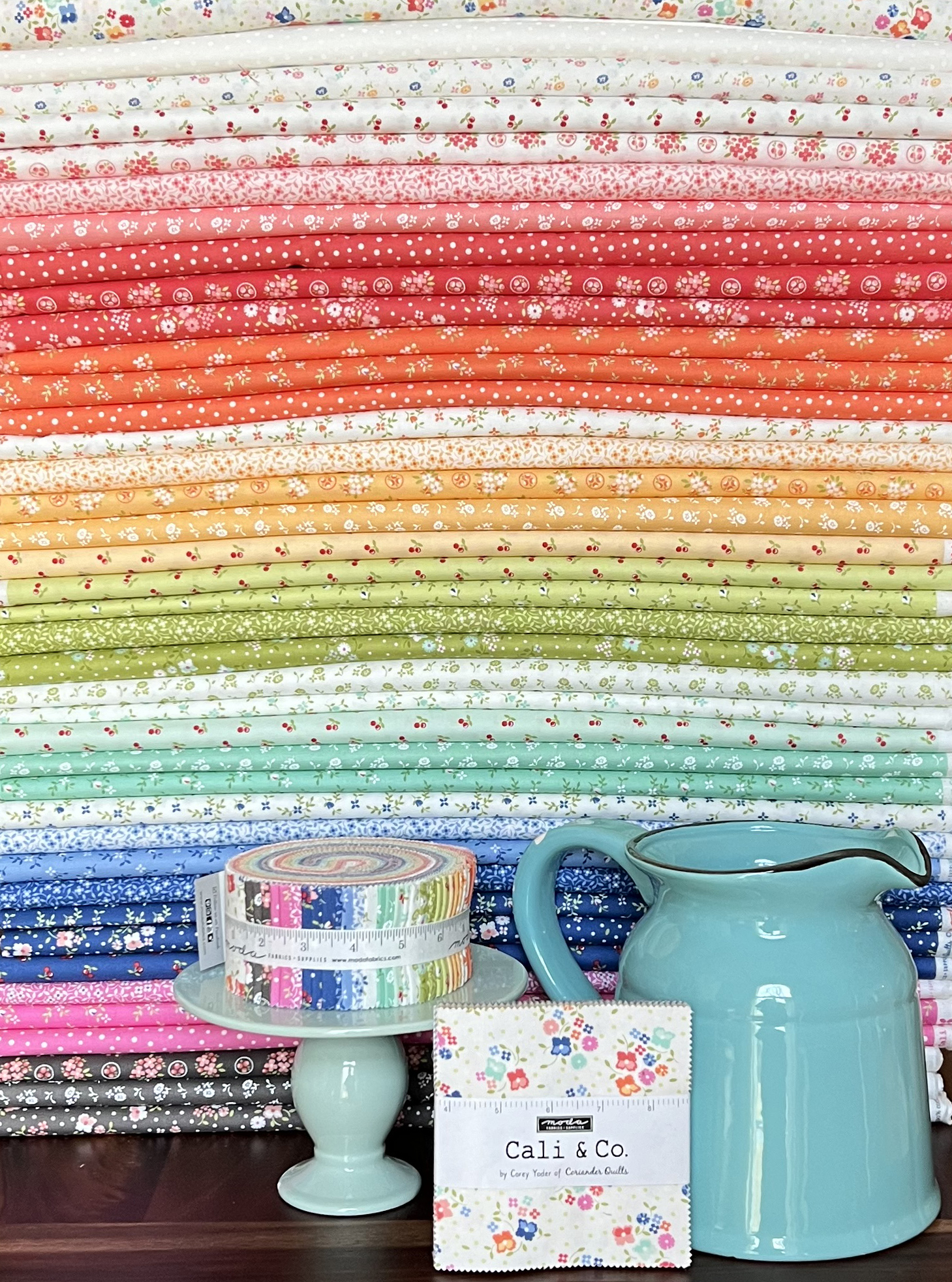 Cali And Co Slate - Quilt Fabric