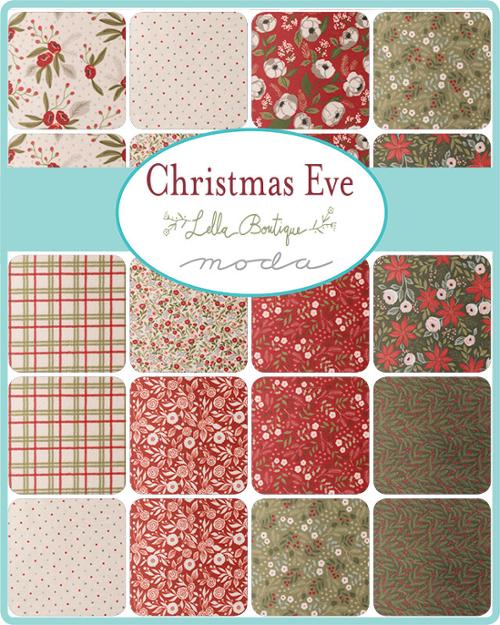 Christmas Eve Cuddle Plaid Snow - Quilt Fabric