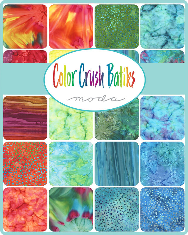Color Crush Batiks - Charm Pack