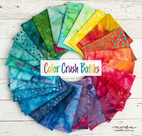 Color Crush Batiks - Charm Pack
