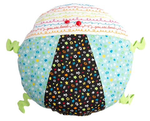 Creativity Glows Bubblegum - Doodles For Days - Quilt Fabric