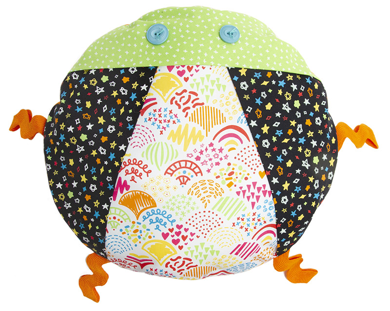 Creativity Glows Bubblegum - Doodles For Days - Quilt Fabric