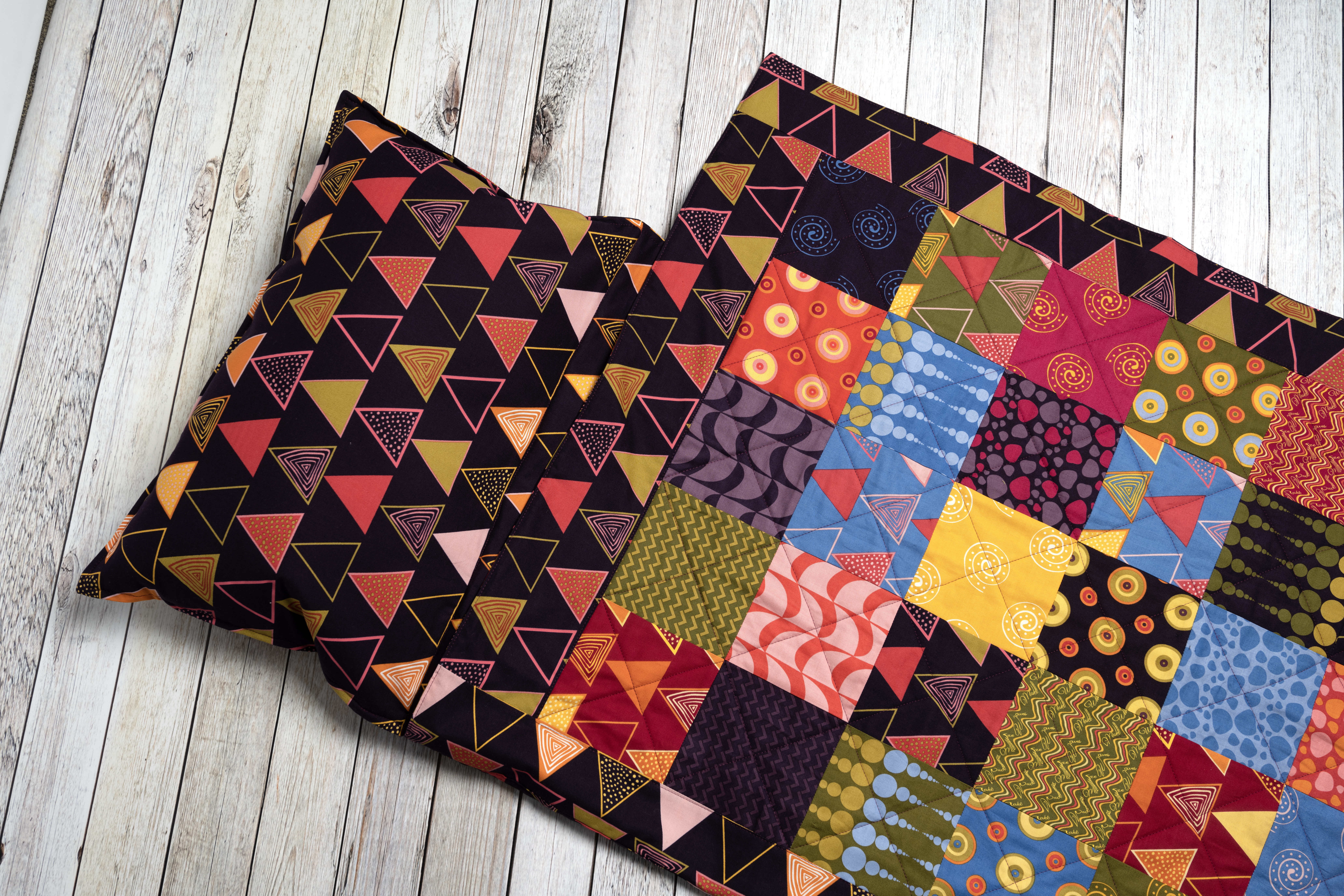 Creativity Roars Cobalt - Quilt Fabric