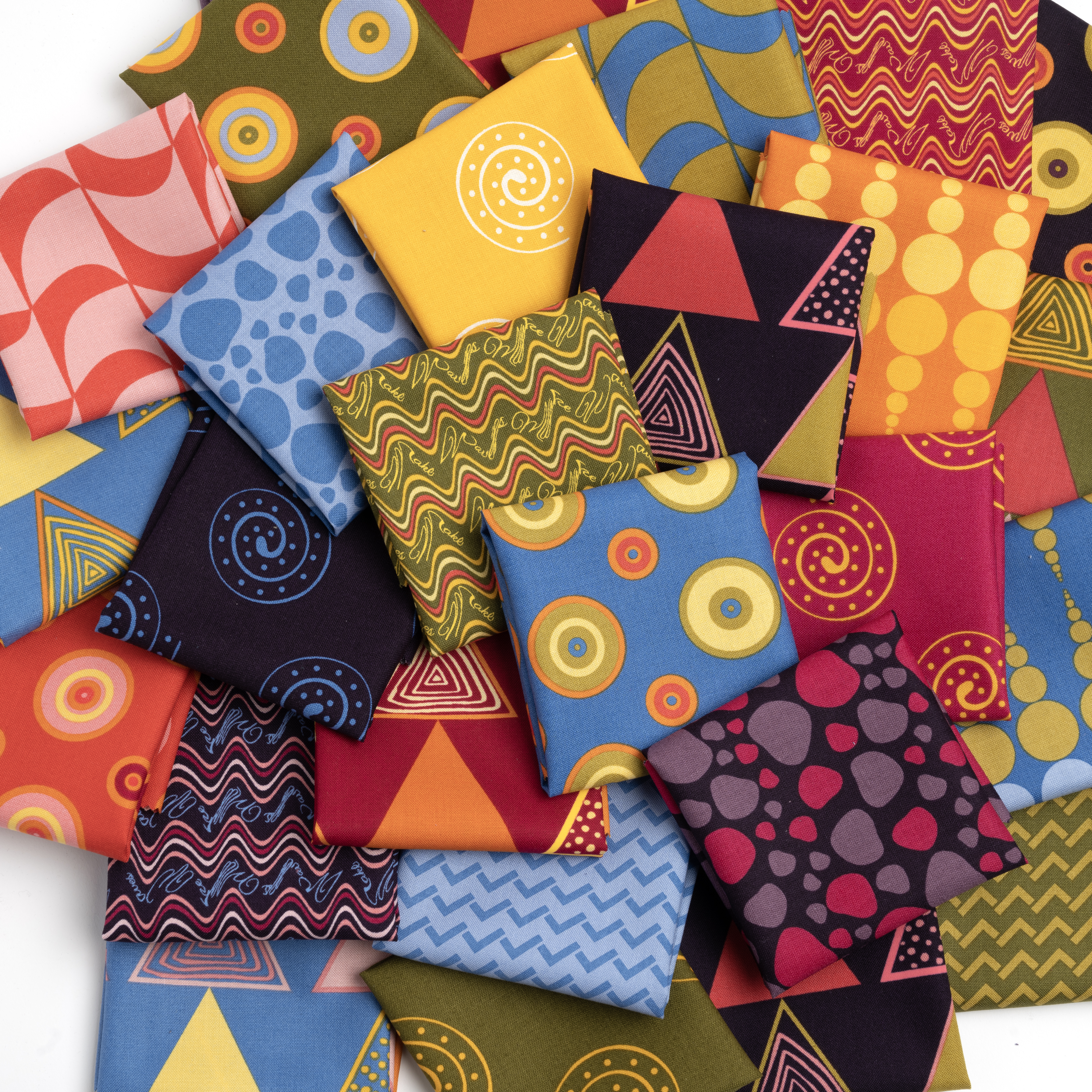 Creativity Roars Cobalt - Quilt Fabric