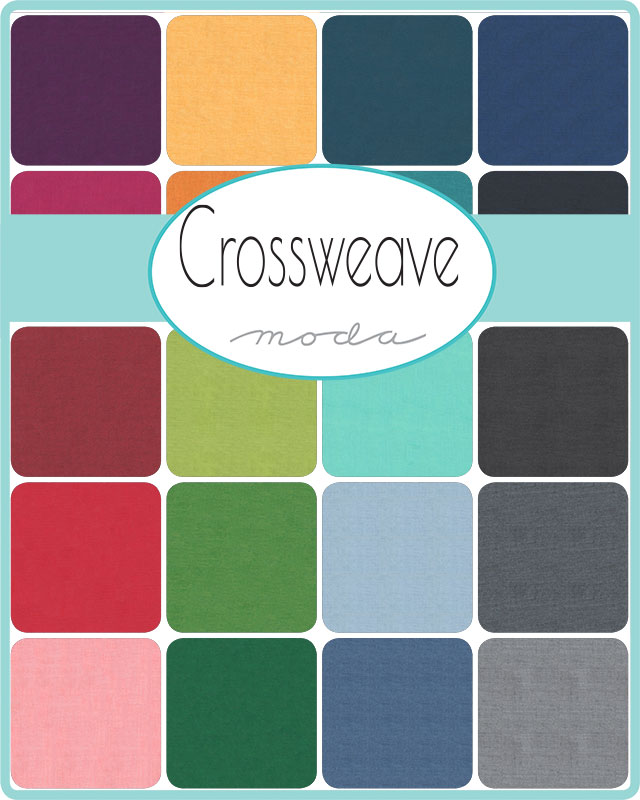 Crossweave Cheddar - Quilt Fabric
