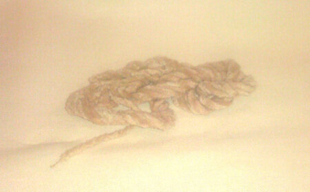 Toasted Meringue Chenille Trim Cream (3 yards)