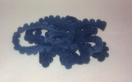 Wonka's Blueberry Pom Pom (1yd)