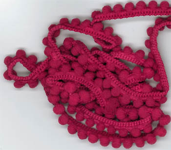 Pink Raspberry Pearls (1 yard)