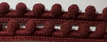 Shakespeare's Primitive Red Mini Pom Pom - 1 yard