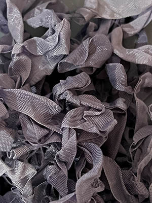 Bogart's Violet Crinkle Ribbon - 2 yards