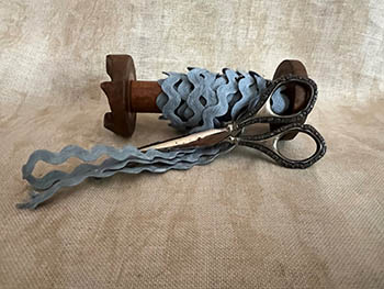 Almost Rain Blue Rick Rack 1/2"  (3yds)