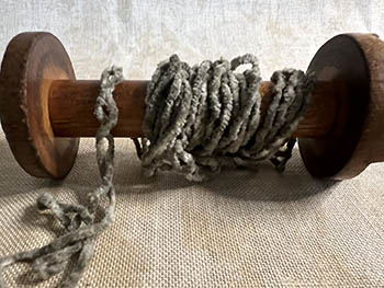 Colonial Blue Chenille Trim (3 yards)
