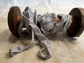 Winter's Dusk 1/2" Crinkle Ribbon - 2 yards