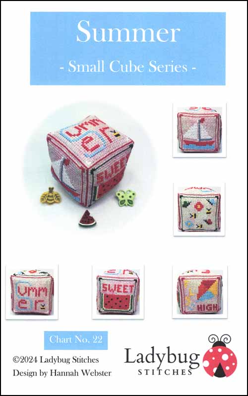 Summer - Small Cube Series - Cross Stitch Pattern