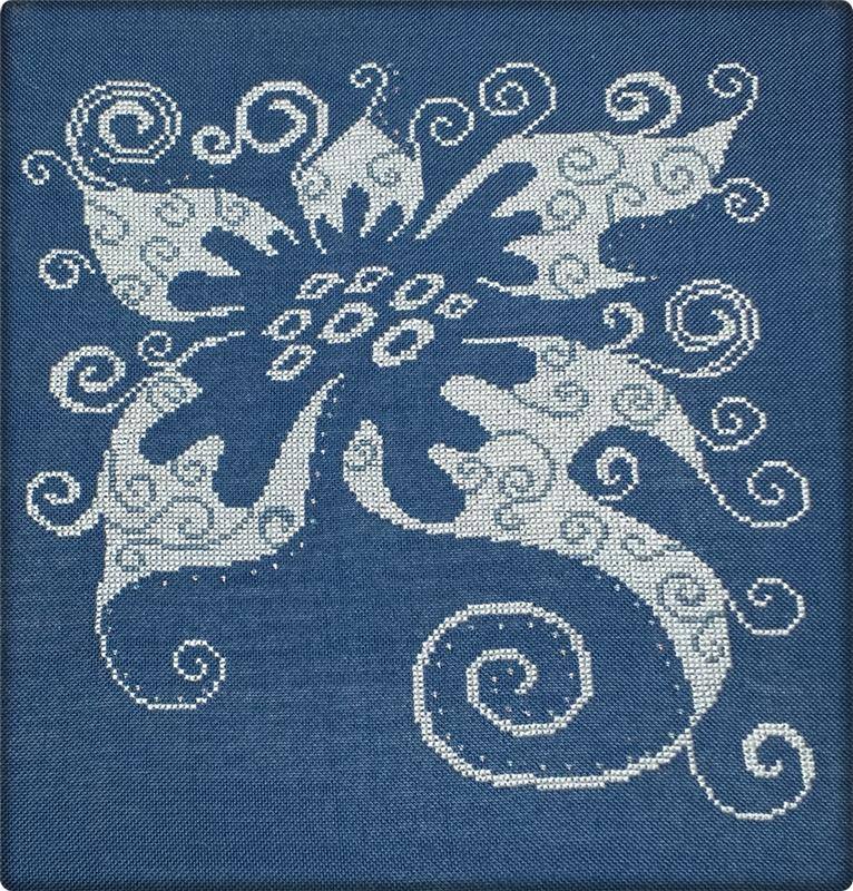 Curls #3 - Cross Stitch Pattern