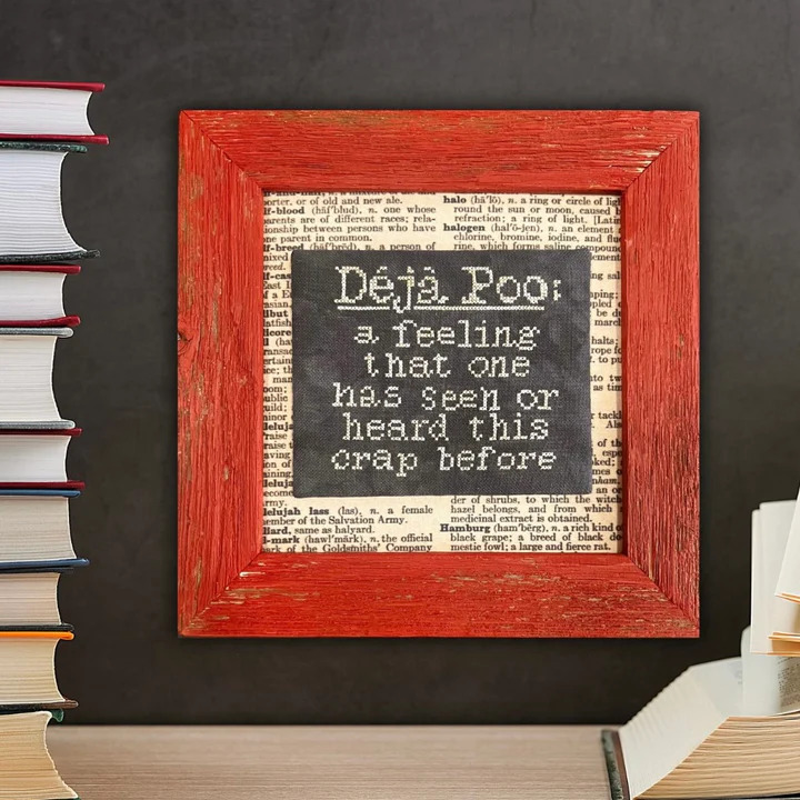 Deja Poo - Cross Stitch Pattern