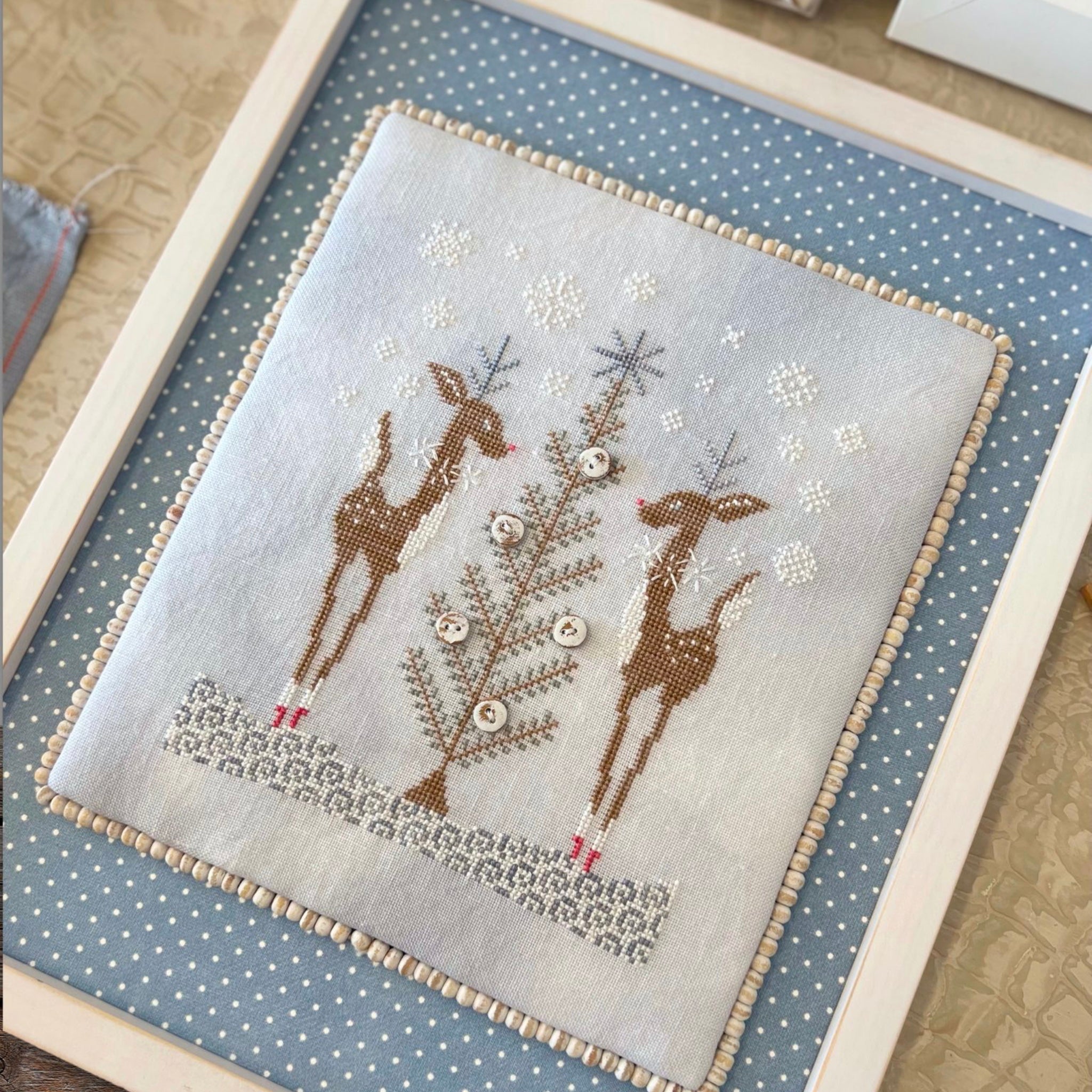Winter Reindeer - Cross Stitch Pattern