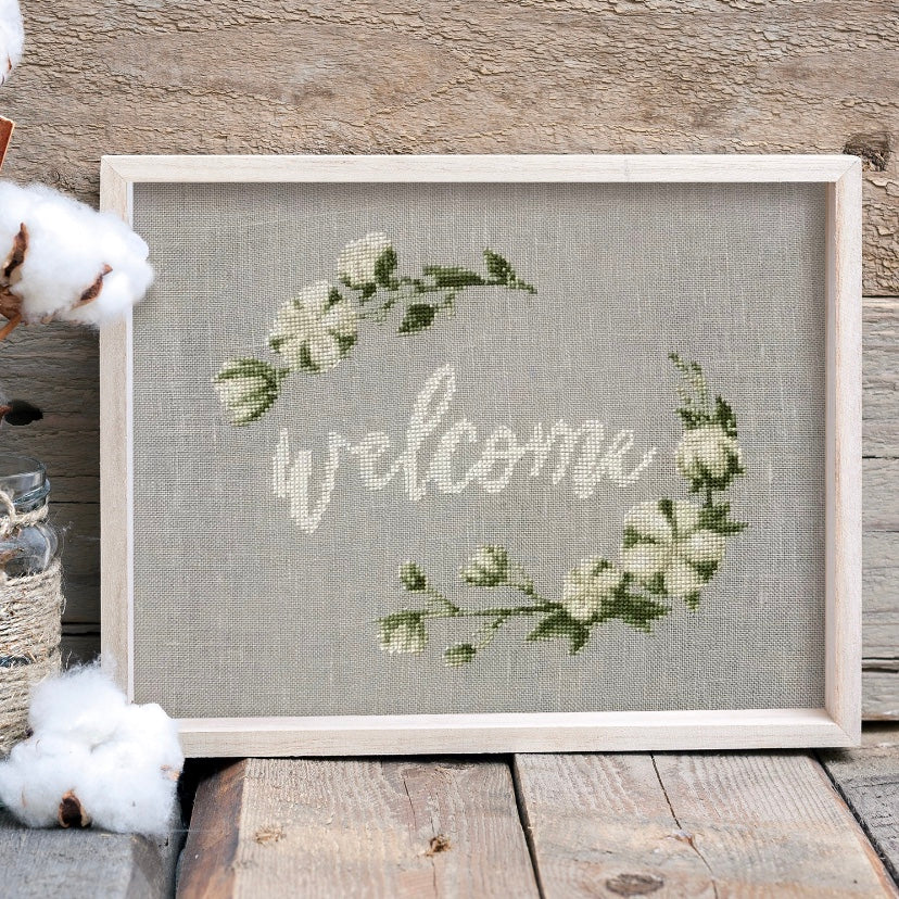 High Cotton Welcome - Cross Stitch Pattern