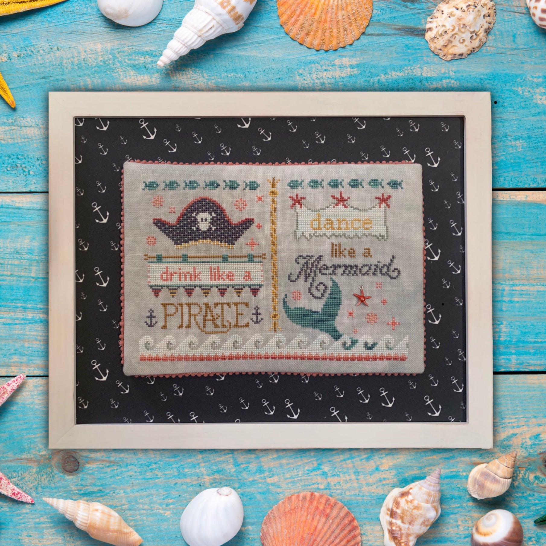 Dance Like a Mermaid - Cross Stitch Pattern