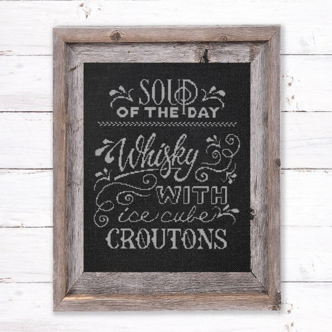 Soup Of The Day - Cross Stitch Pattern