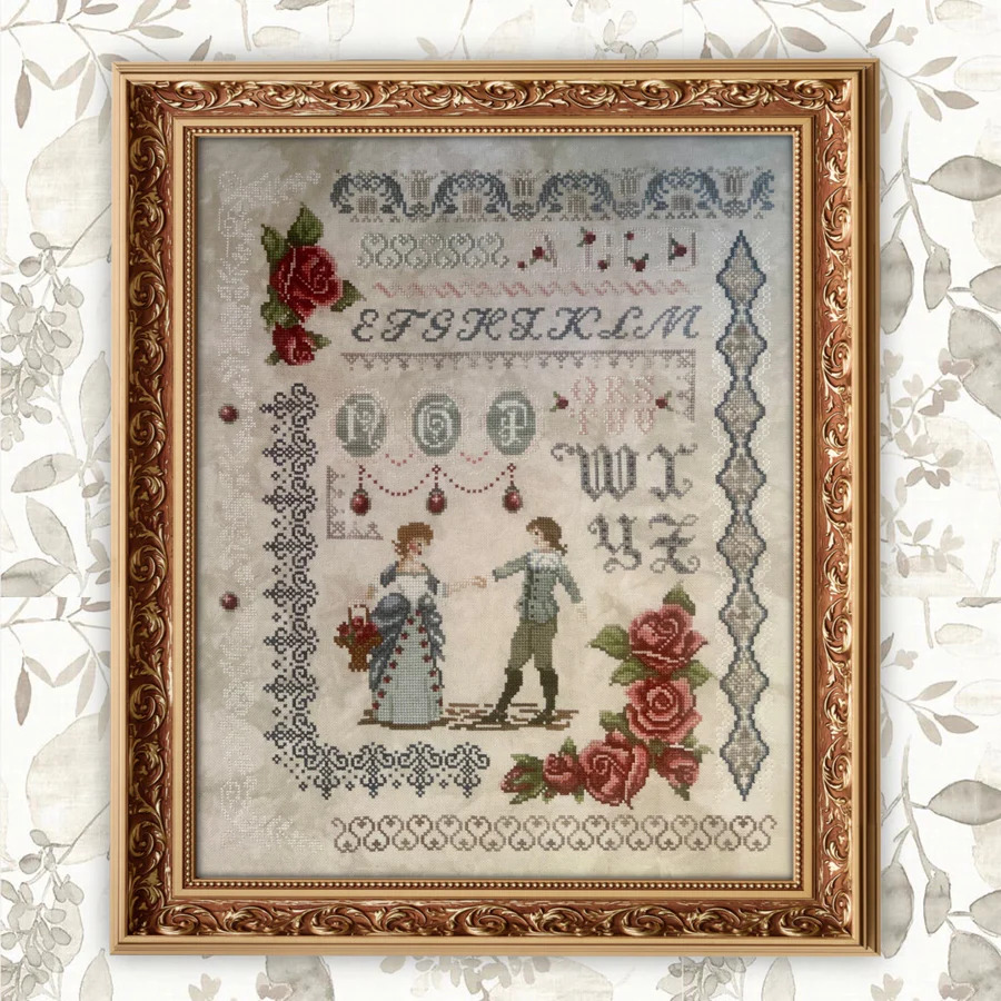 Rose Sampler - Cross Stitch Pattern