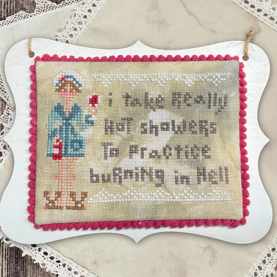 Hot Showers - Cross Stitch Pattern