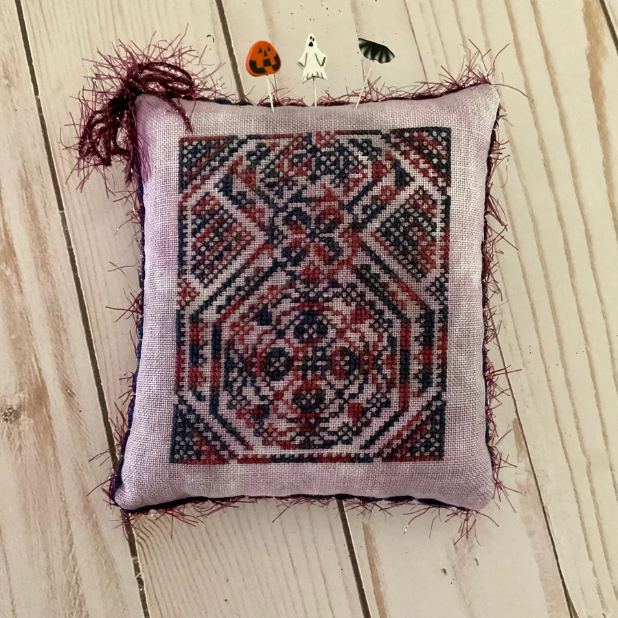 Quaker Spider - Halloween Cross Stitch Pattern 