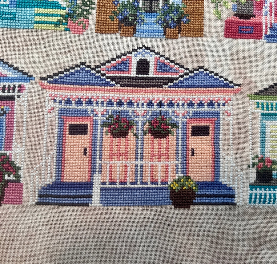 Garden District - Maison De Ville - Cross Stitch Pattern