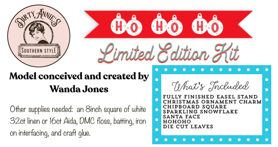Ho! Ho! Ho! - Limited Edition Christmas Cross Stitch Kit