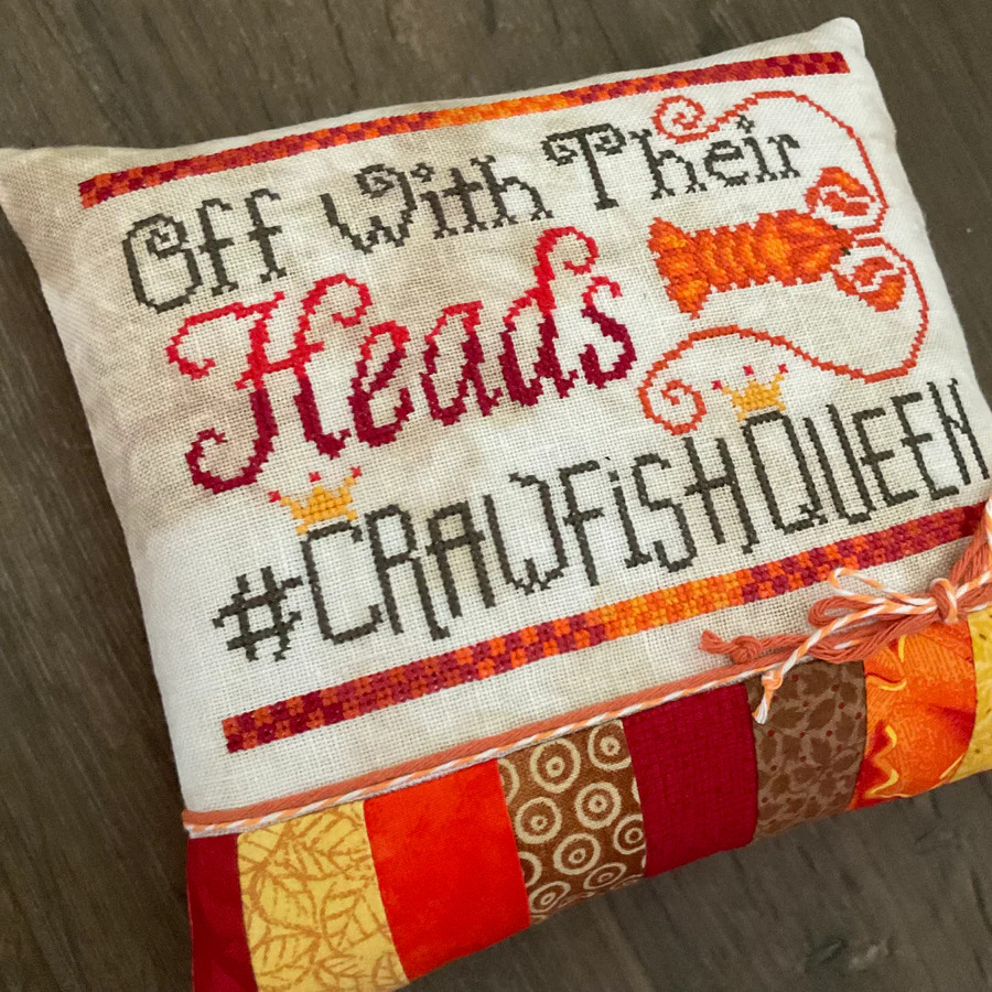 Crawfish Queen - Cross Stitch Pattern