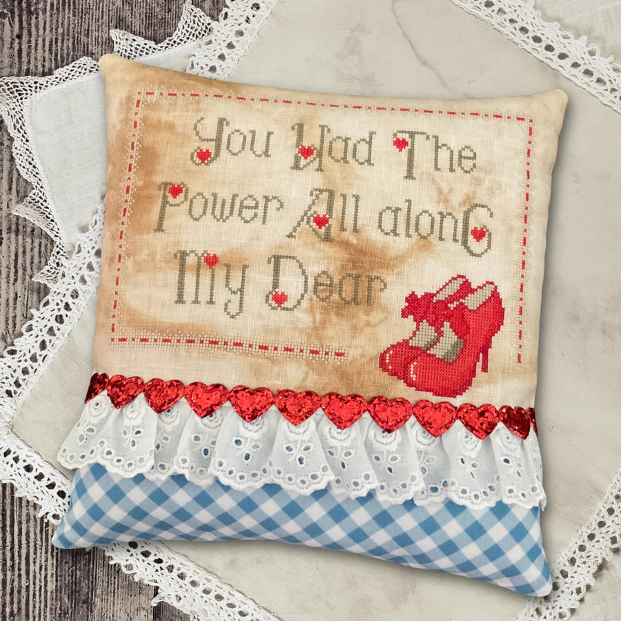 Ruby Slippers - Cross Stitch Pattern