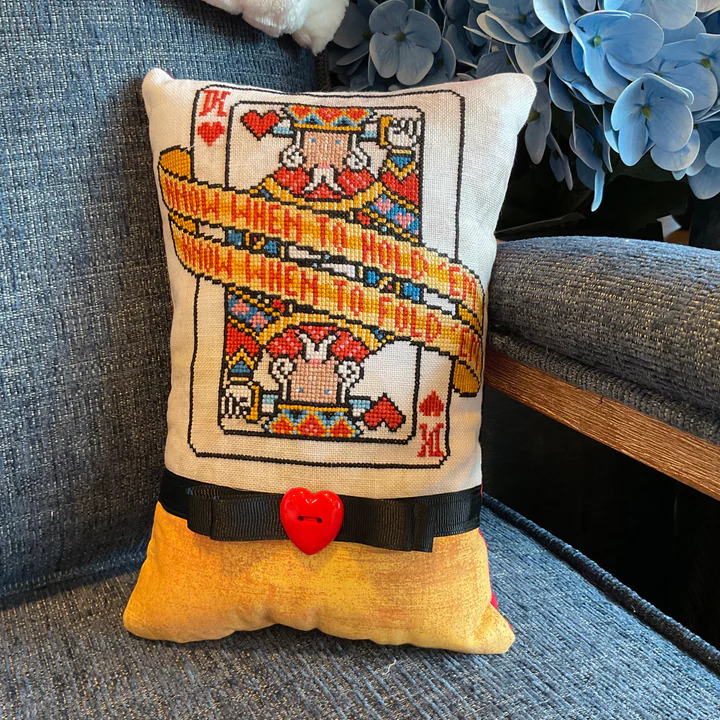 King of Hearts - Cross Stitch Pattern