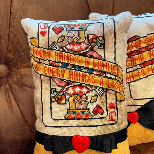 Jack of Hearts - Cross Stitch Pattern