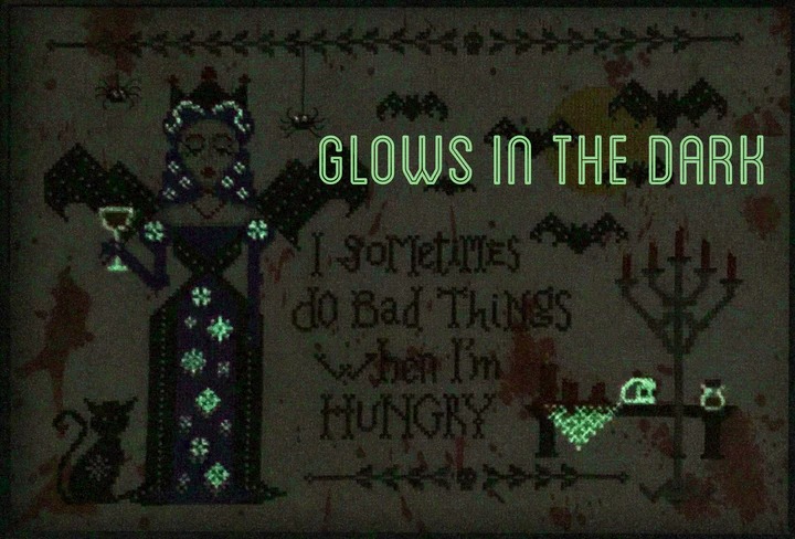 Bad Things - Halloween Cross Stitch Pattern