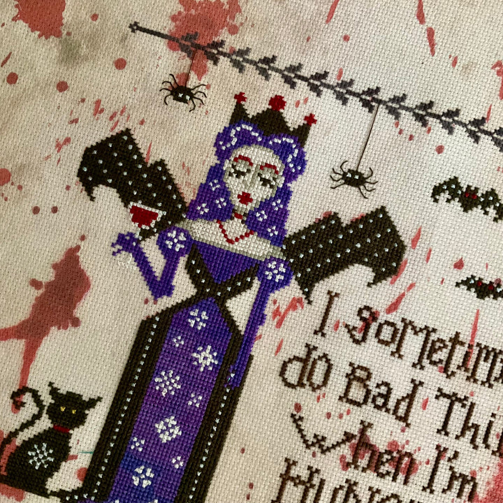 Bad Things - Halloween Cross Stitch Pattern