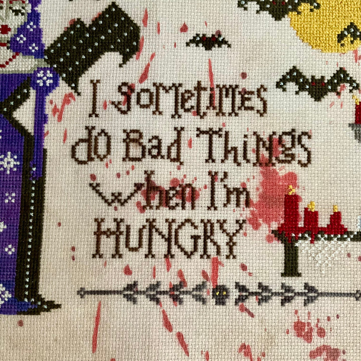 Bad Things - Halloween Cross Stitch Pattern