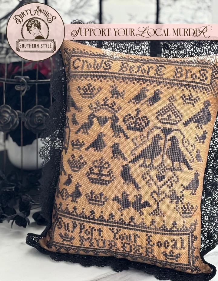 Support Your Local Murder - Halloween Cross Stitch Pattern