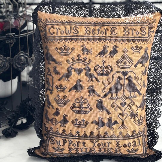 Support Your Local Murder - Halloween Cross Stitch Pattern