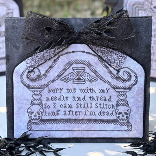 After I'm Dead - Halloween Cross Stitch Pattern