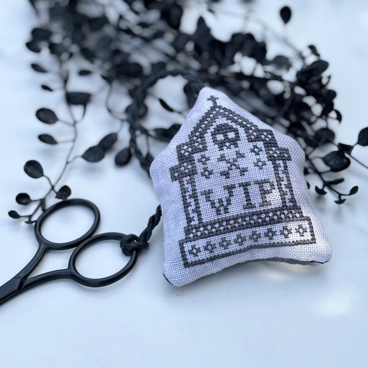 WIP & ORT - Halloween Cross Stitch Pattern