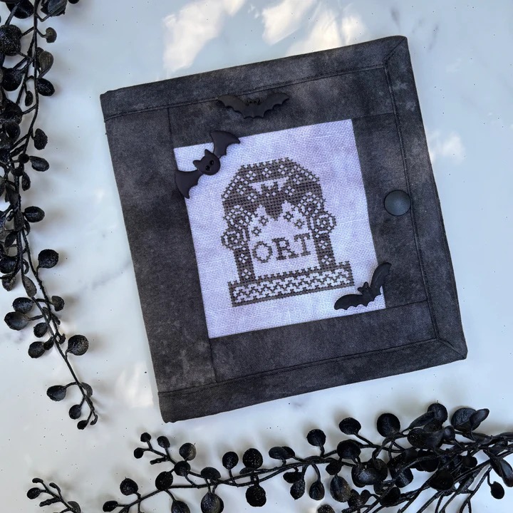WIP & ORT - Halloween Cross Stitch Pattern