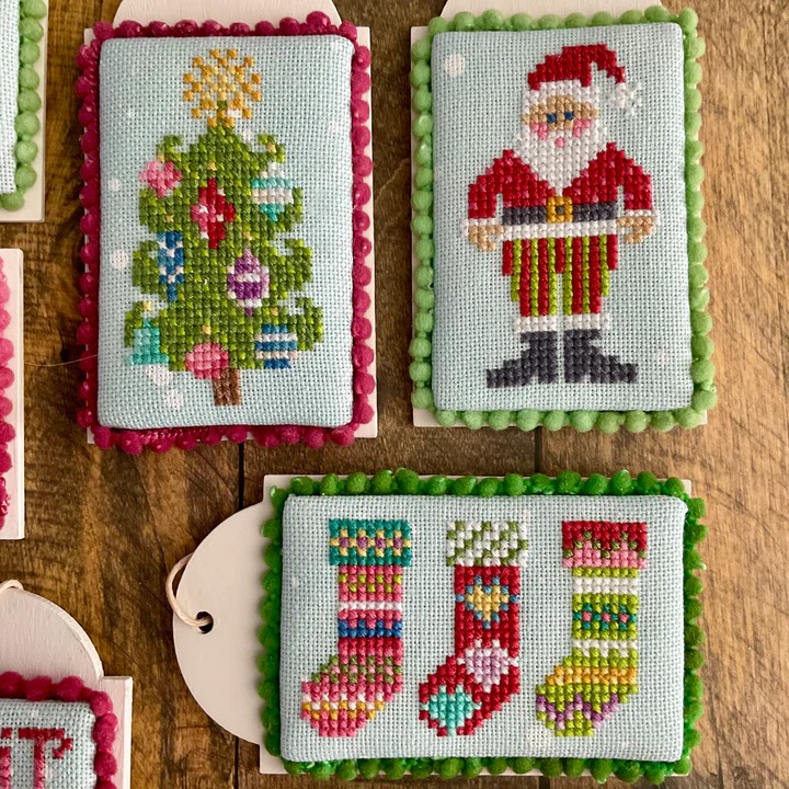 Christmas Tiny Tags - Cross Stitch Pattern