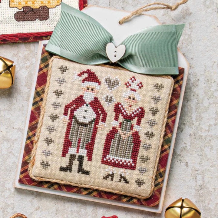 Mr. and Mrs. Claus - Christmas Cross Stitch Pattern