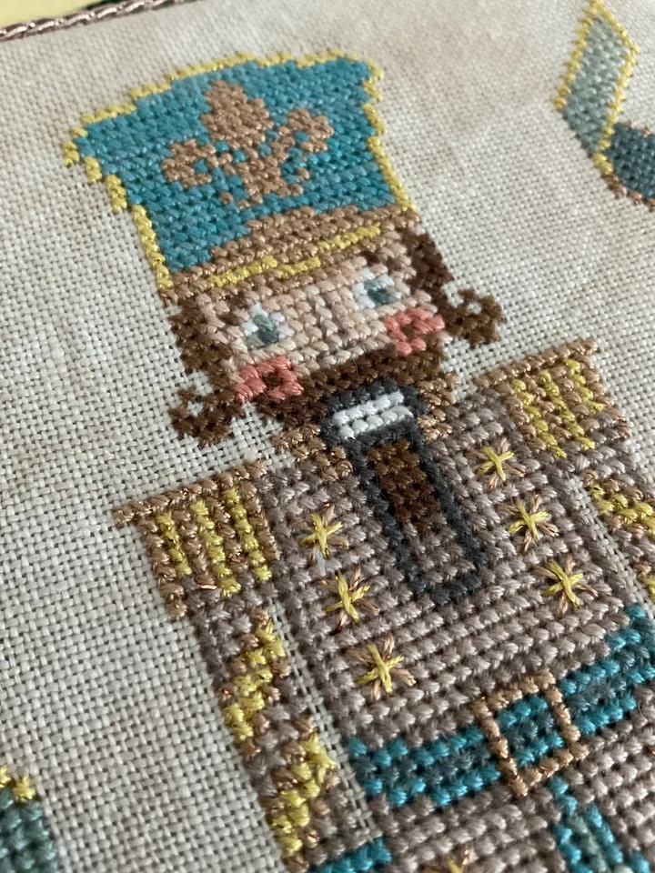Parisian Nutcracker - Christmas Cross Stitch Pattern
